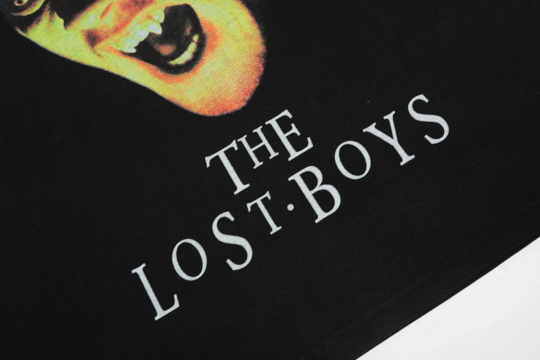 VT9246 P140💰 Saint Michael MX6 "The Lost Boys" Lost Boys co-branded little goblin digital direct-injection portrait direct-injection printing retro short-sleeved T-shirt, small neckline design, digital direct-injection printing, high street retro heavyweight Vintage short-sleeved size: S M L XL